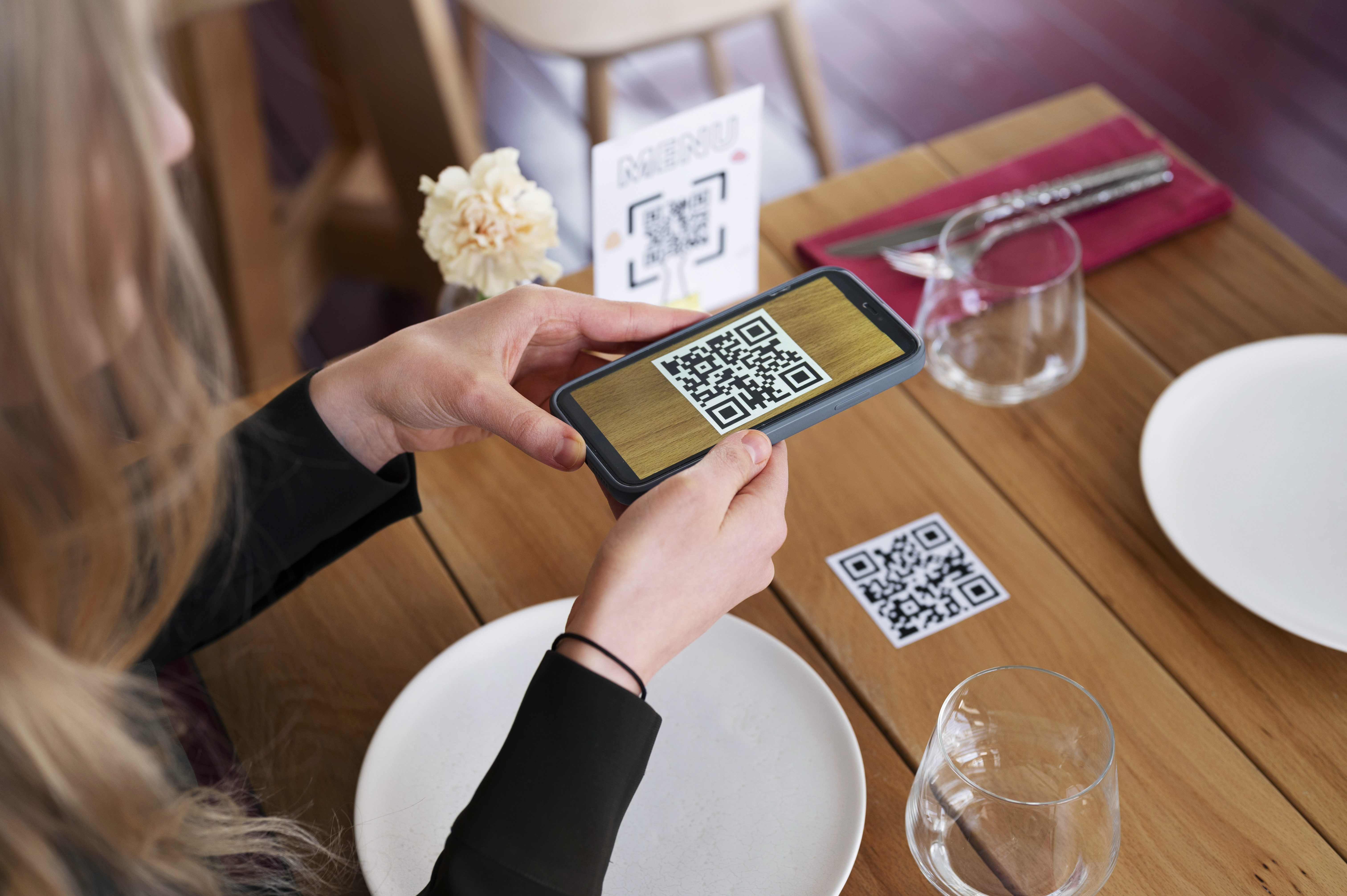 6. Cardápio por QR Code